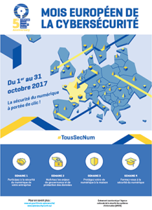 Mois européen de la cybersécurité 2017 : la France se mobilise pour la sécurité du numérique